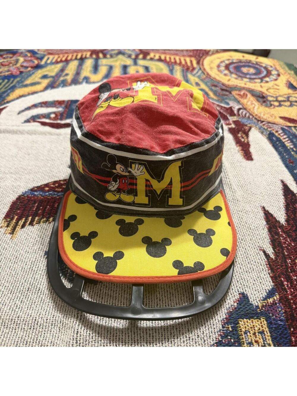 Vintage 80s/90s RARE Disney Mickey Mouse Mickey Unlimited Hat Fits Kids & Adults